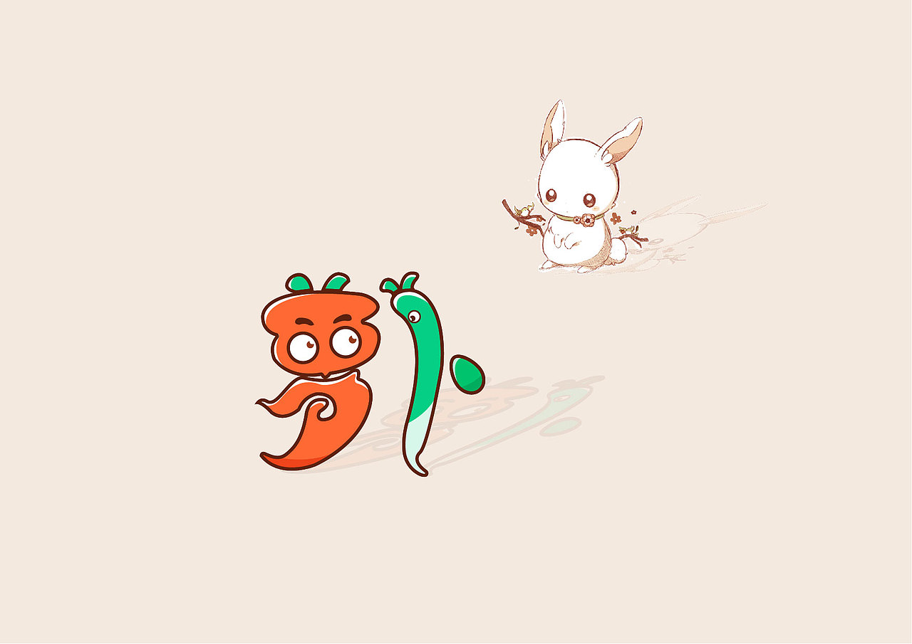 卡通字体:具象体