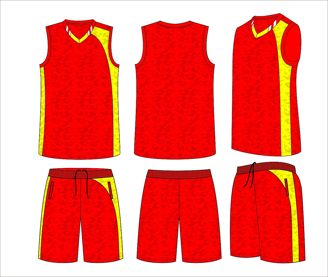 篮球服（图ZMTQ2MzgwNjQ4） - 休闲/流行服饰 - 站酷设计师俏咔咔原创素材 - 站酷ZCOOL