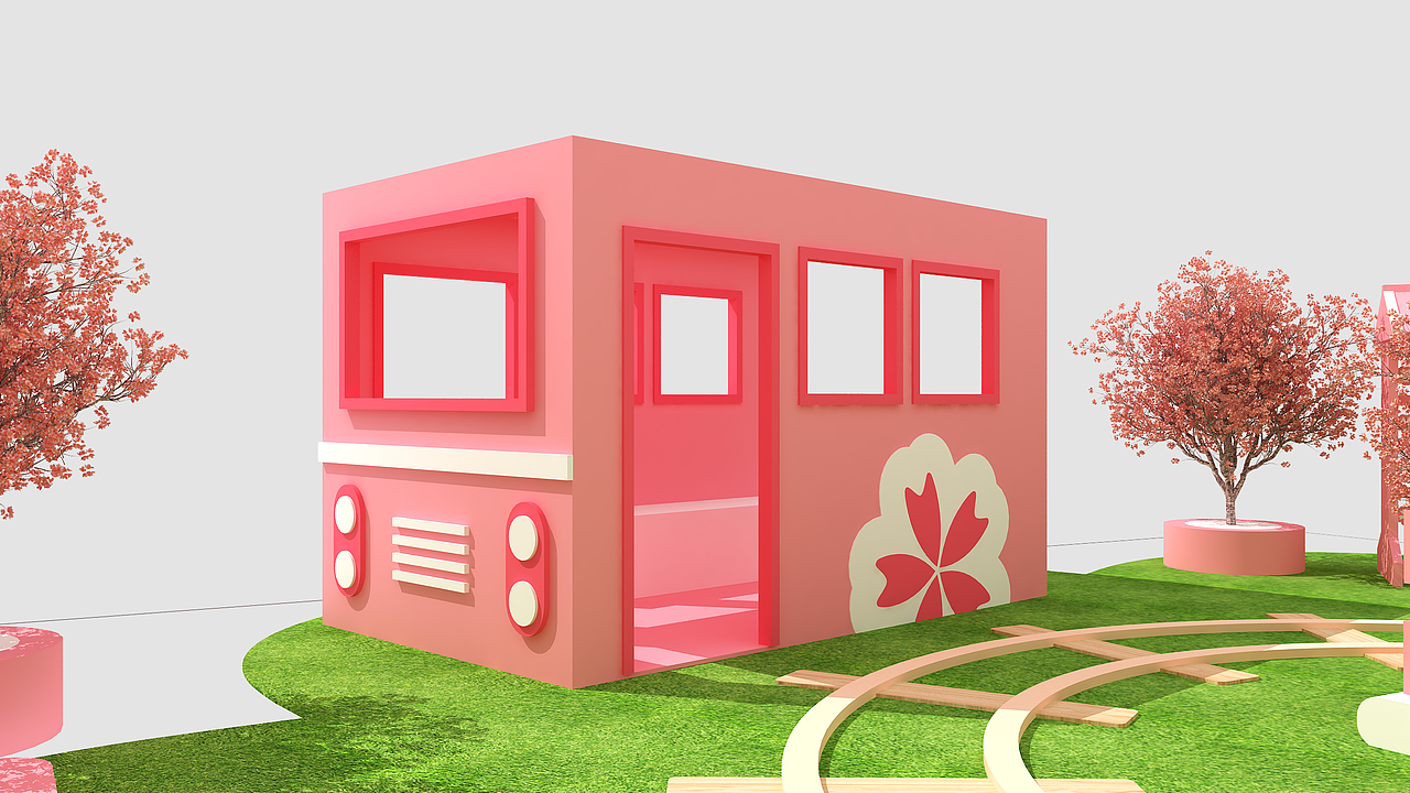 樱花季（图ZMjkxMTExNTcy） - 其他三维 - 站酷设计师搬砖零零七原创素材 - 站酷ZCOOL