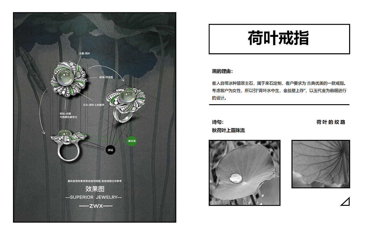 2020珠宝设计作品集（图ZMjQzMDU5OTAw） - 首饰设计 - 站酷设计师zwx_原创素材 - 站酷ZCOOL