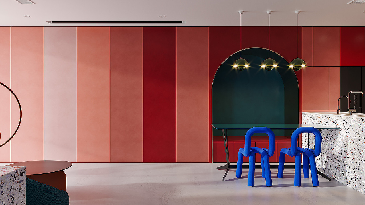 单身公寓-效果表现（图ZMzIxMzQ1MTQw） - 家装设计 - 站酷设计师印象空间设计表现原创素材 - 站酷ZCOOL