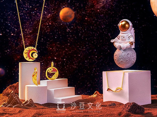 沙豆文化 周大福『中国航天』 珠宝首饰摄影