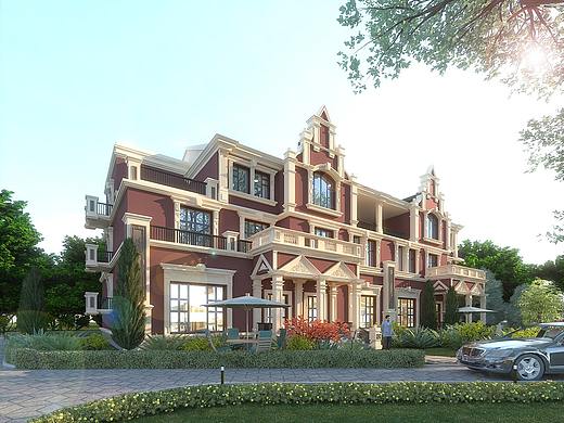 室外建筑表現(xiàn)（個人主頁-ZNTY5Nzk3NzI=） - 建筑設(shè)計 - 站酷設(shè)計師做效果圖的小星星原創(chuàng)素材 - 站酷ZCOOL