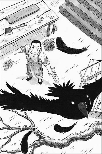 夜半诡谈人灵地杰的北京故宫总有无数的乌鸦环绕