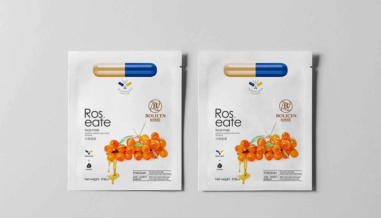 伯俐臣2017年新品面膜（图ZMTI1MjE3NTE2） - 包装 - 站酷设计师伯爵品牌设计原创素材 - 站酷ZCOOL