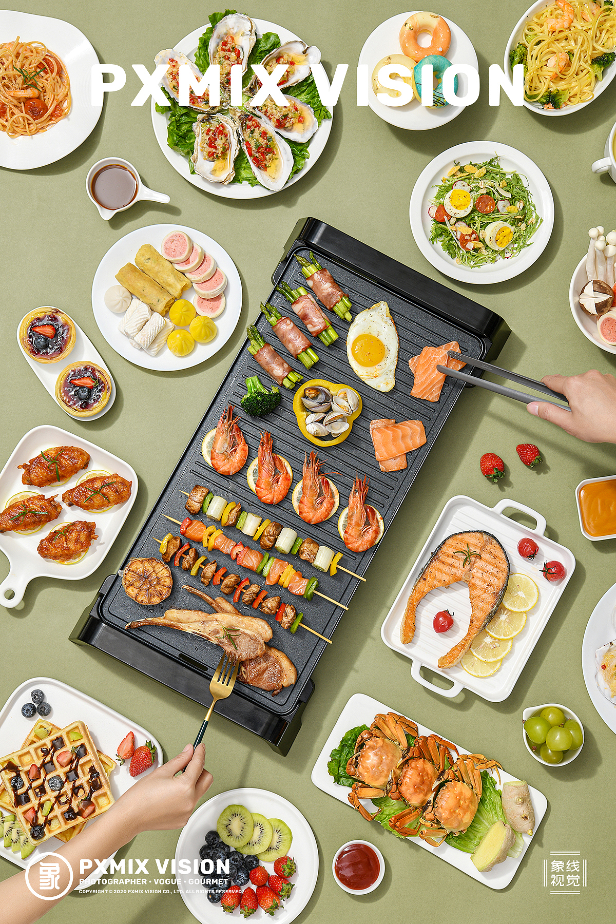 长虹 电烤盘/涮烤盘丨厨房小家电摄影（图ZMjMxNDA4Nzg4） - 产品摄影 - 站酷设计师光影集原创素材 - 站酷ZCOOL