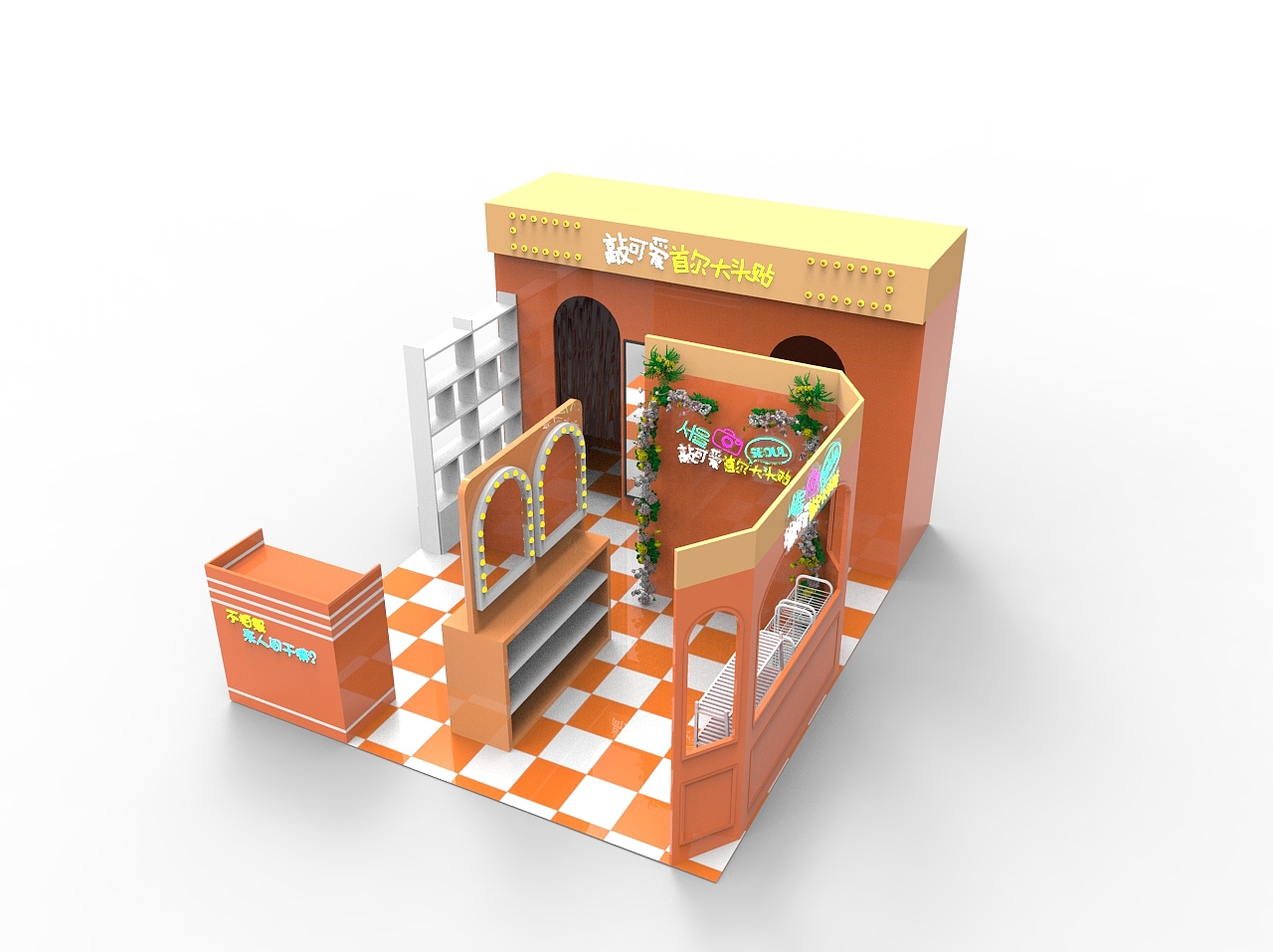 韩国大头贴空间设计