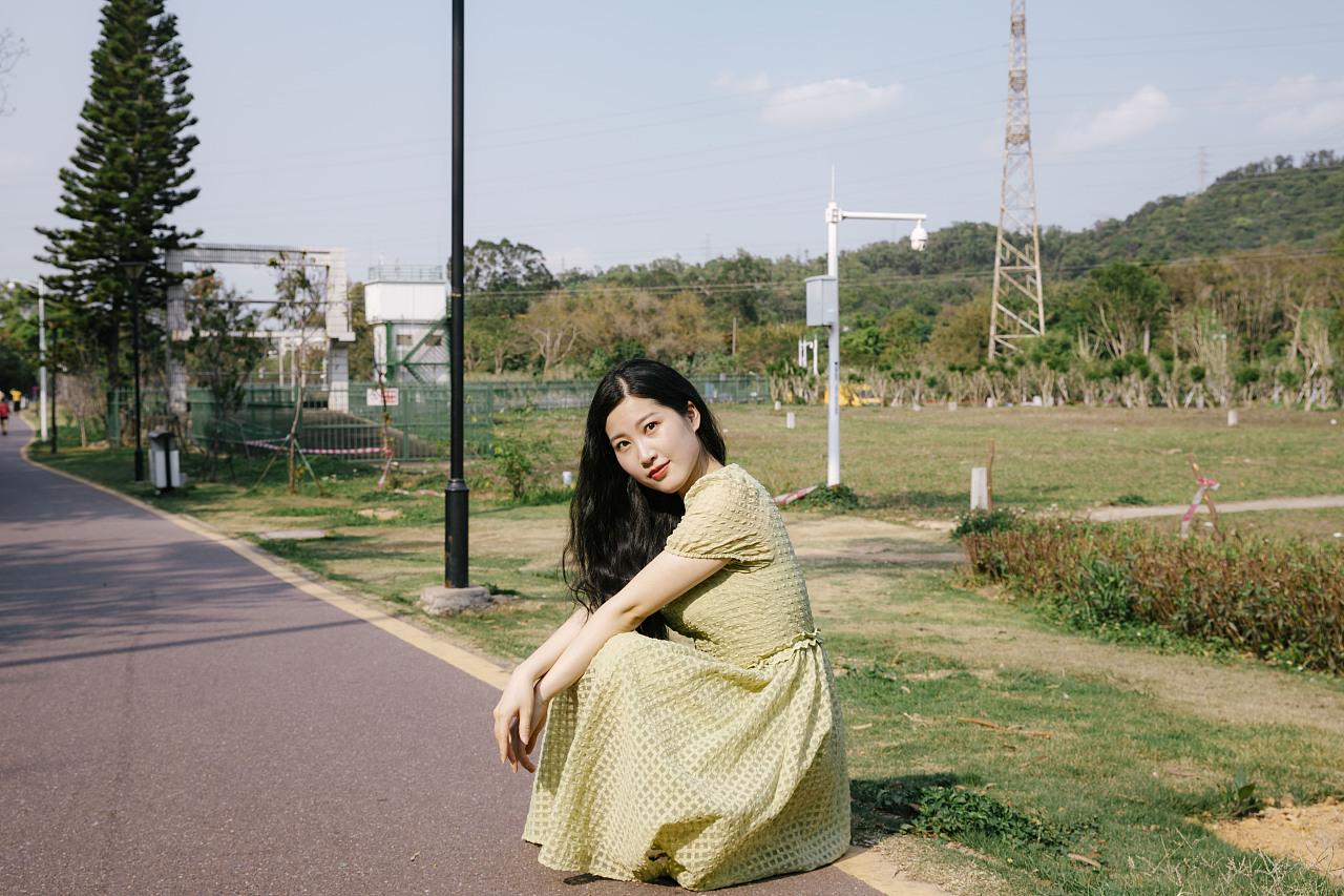 人像摄影甜美日系少女户外小清新写真