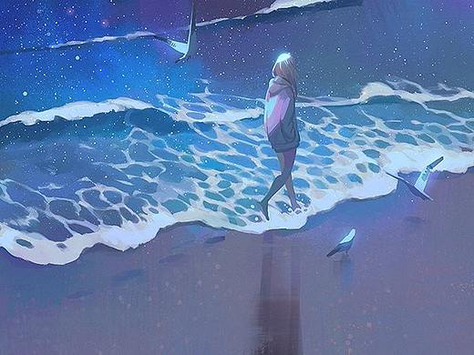 原画丨绘画丨插画丨插画师 沁（loika）的唯美风插画艺术