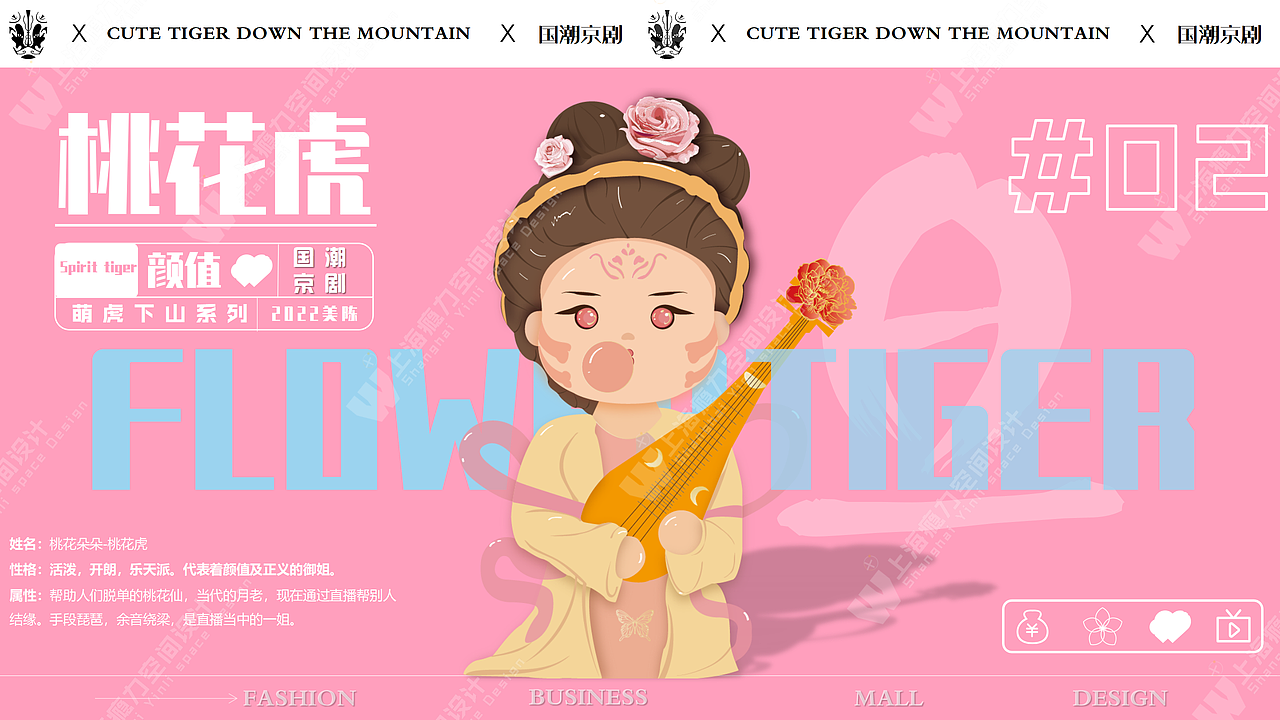 萌虎下山原创2022虎年IP美陈方案