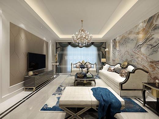 貴陽簡(jiǎn)歐輕奢風(fēng)格裝修，簡(jiǎn)歐風(fēng)格裝修圖，輕奢簡(jiǎn)單大氣（個(gè)人主頁-ZMzE5NDU5Njg=） - 家裝設(shè)計(jì) - 站酷設(shè)計(jì)師貴陽紫蘋果裝飾原創(chuàng)素材 - 站酷ZCOOL