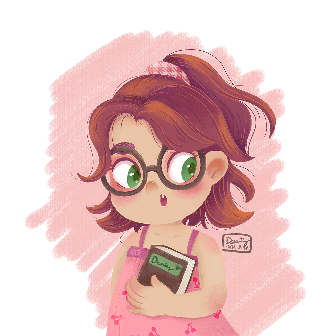 Destiny｜头像插画习作（图ZMjc1MjA0Nzgw） - 创作习作 - 站酷设计师悦YUE_DESTINY原创素材 - 站酷ZCOOL