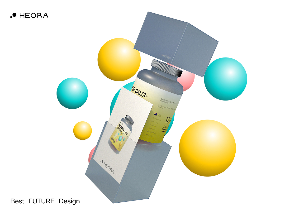 HEORA 海洋保健品設(shè)計(jì)（圖ZMzA1MDE1ODgw） - 品牌 - 站酷設(shè)計(jì)師徐嘉林原創(chuàng)素材 - 站酷ZCOOL