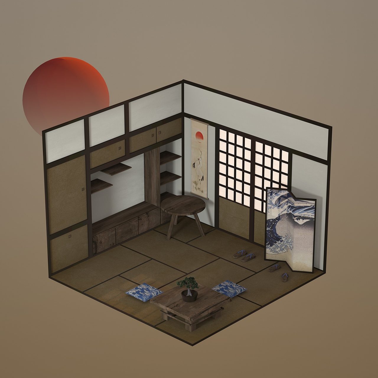 初次建模（图ZMjI1NTEyOTM2） - 场景 - 站酷设计师L12里原创素材 - 站酷ZCOOL