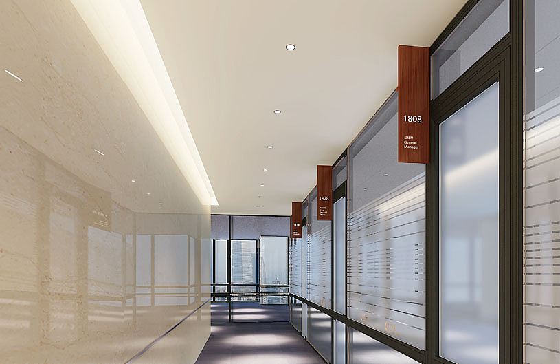 嘉昱大厦-导视系统设计