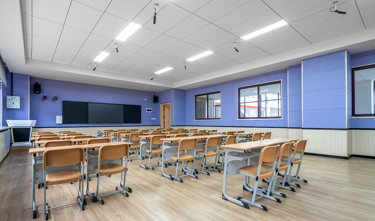 西安市经开第五学校|建筑拍摄