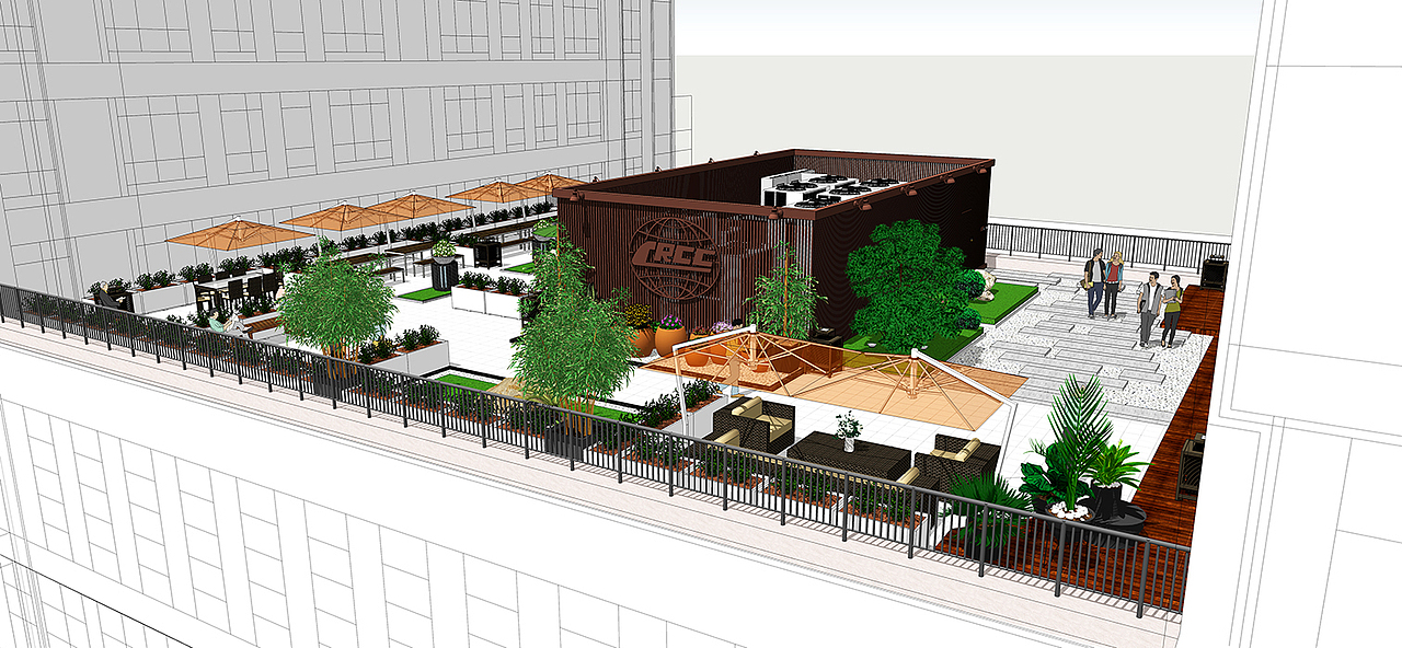 屋顶花园（图ZMTIwMzIyNTQ0） - 景观设计 - 站酷设计师baobaobox原创素材 - 站酷ZCOOL