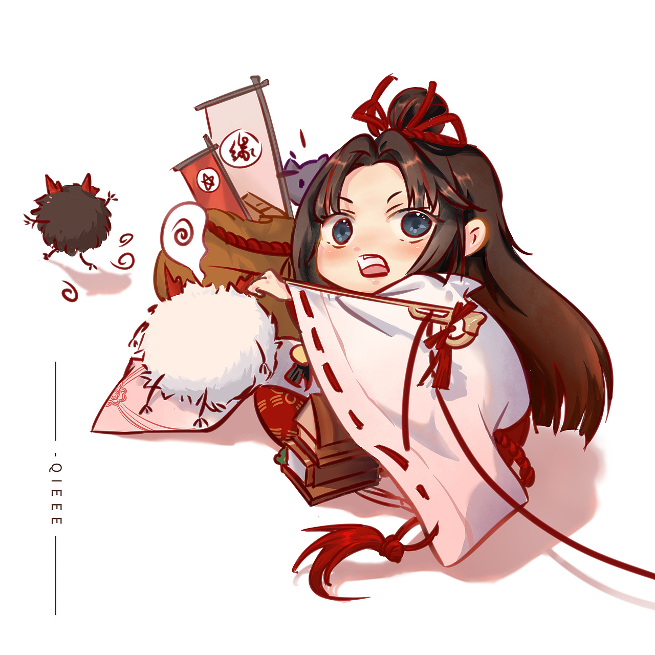 阴阳师缘结神同人（图ZMjA1NDY3MDEy） - 其他动漫 - 站酷设计师QIEEE且子原创素材 - 站酷ZCOOL