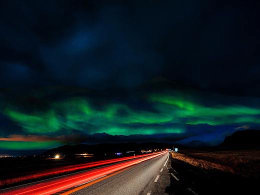冰岛极光（个人主页-ZMjYwOTIyMjQ=） - 风光摄影 - 站酷设计师yyc510202原创素材 - 站酷ZCOOL