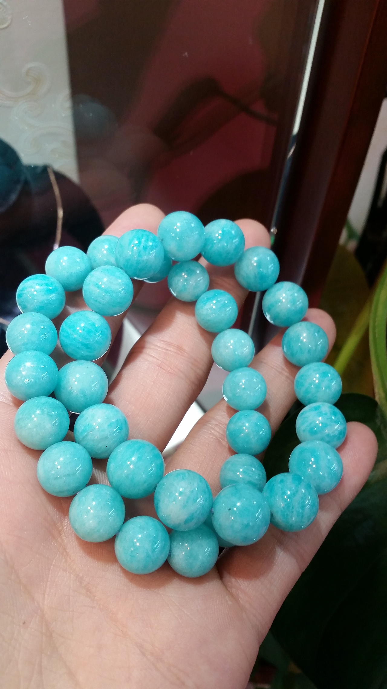 《莫桑比克 天河石》 - 手机拍