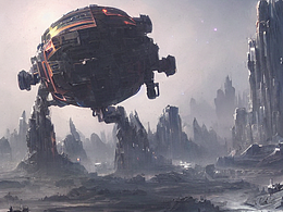 #AI创作实验室#机器人黑暗星球毁灭