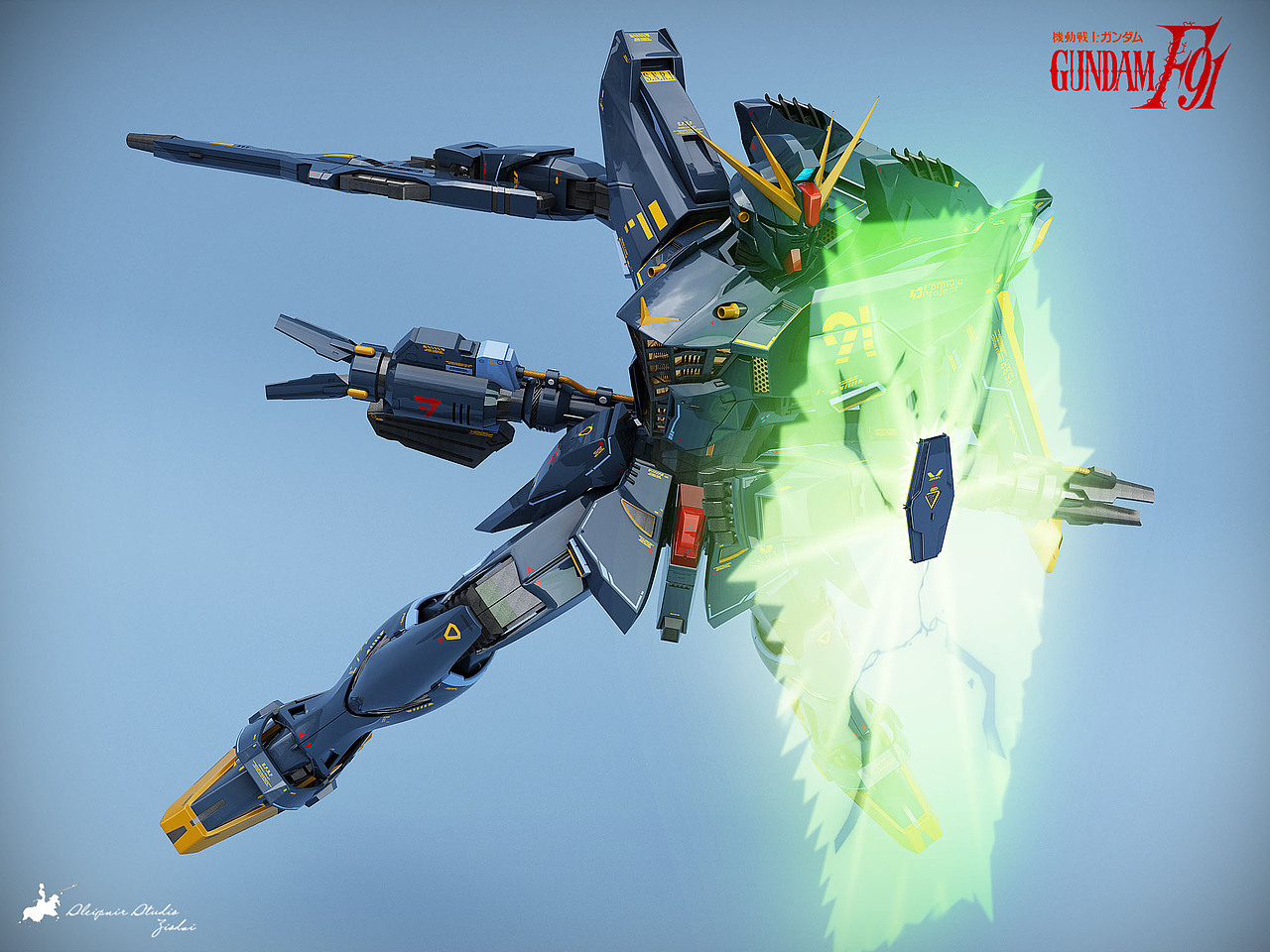 Metal Build F91 Plus（图ZNjQxNzU0NTI=） - 动画/影视 - 站酷设计师ziodai原创素材 - 站酷ZCOOL