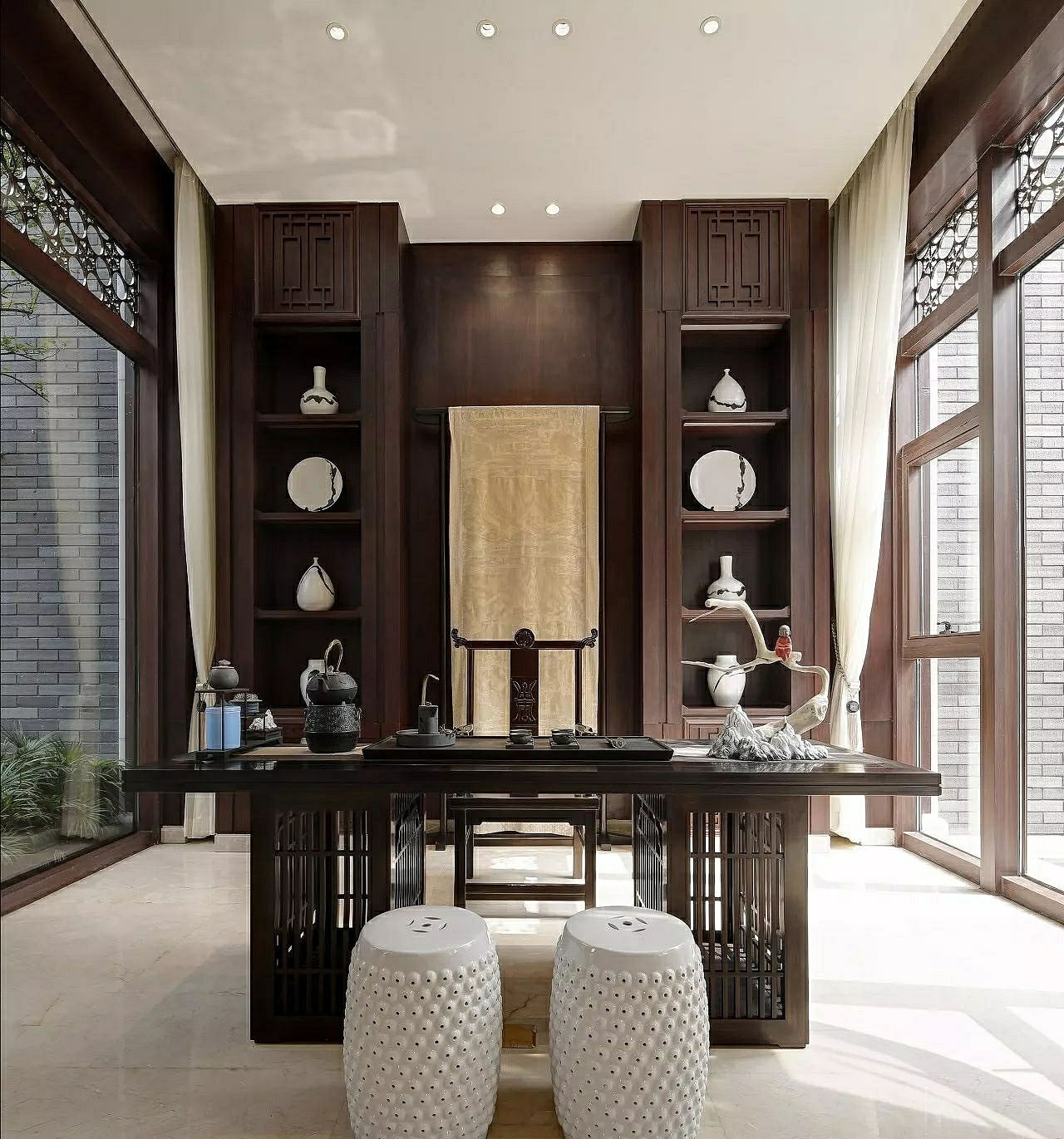 舒适的居住空间再结合现代,还原传统的书香世家。