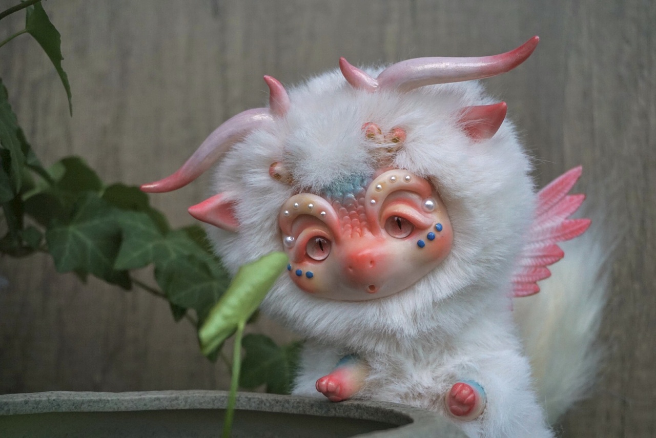 不关门|软陶幻想生物|呆呆龙