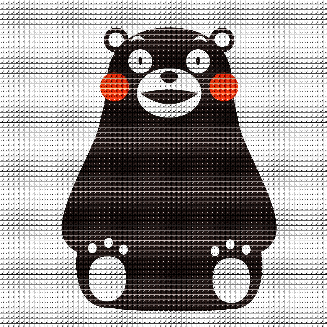 像素化风格卡通人物