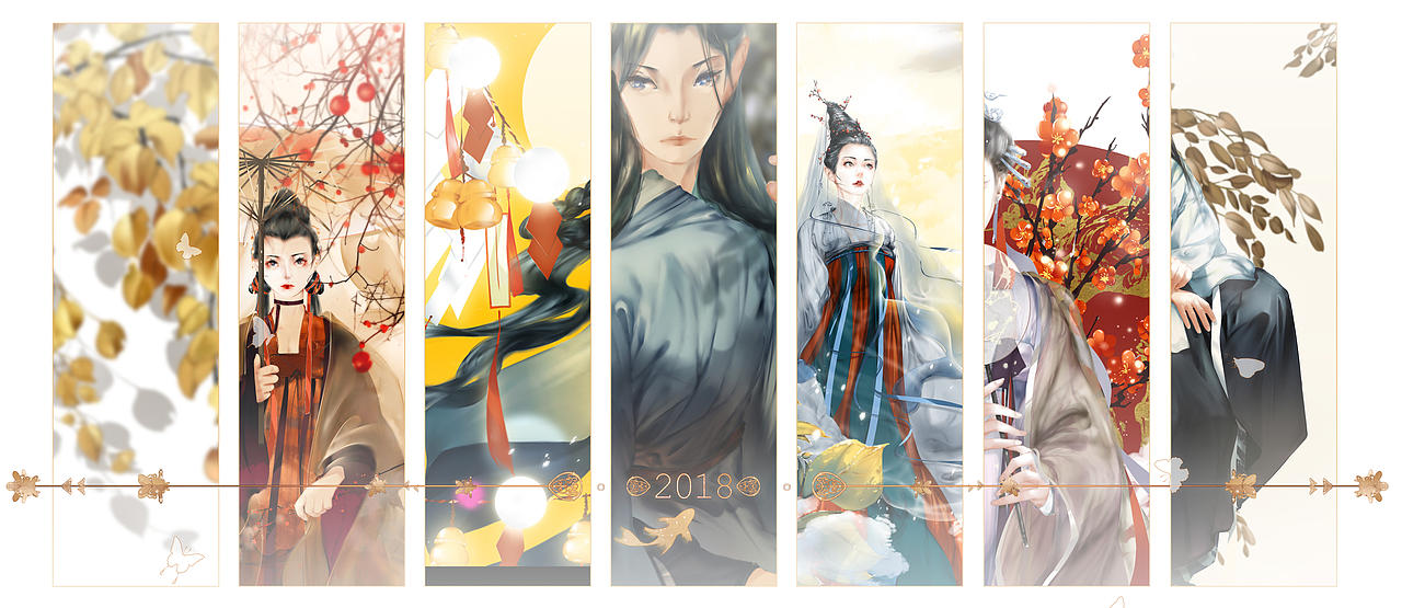 2018总结（图ZMTM5NTQ5NjM2） - 创作习作 - 站酷设计师容隐呀原创素材 - 站酷ZCOOL