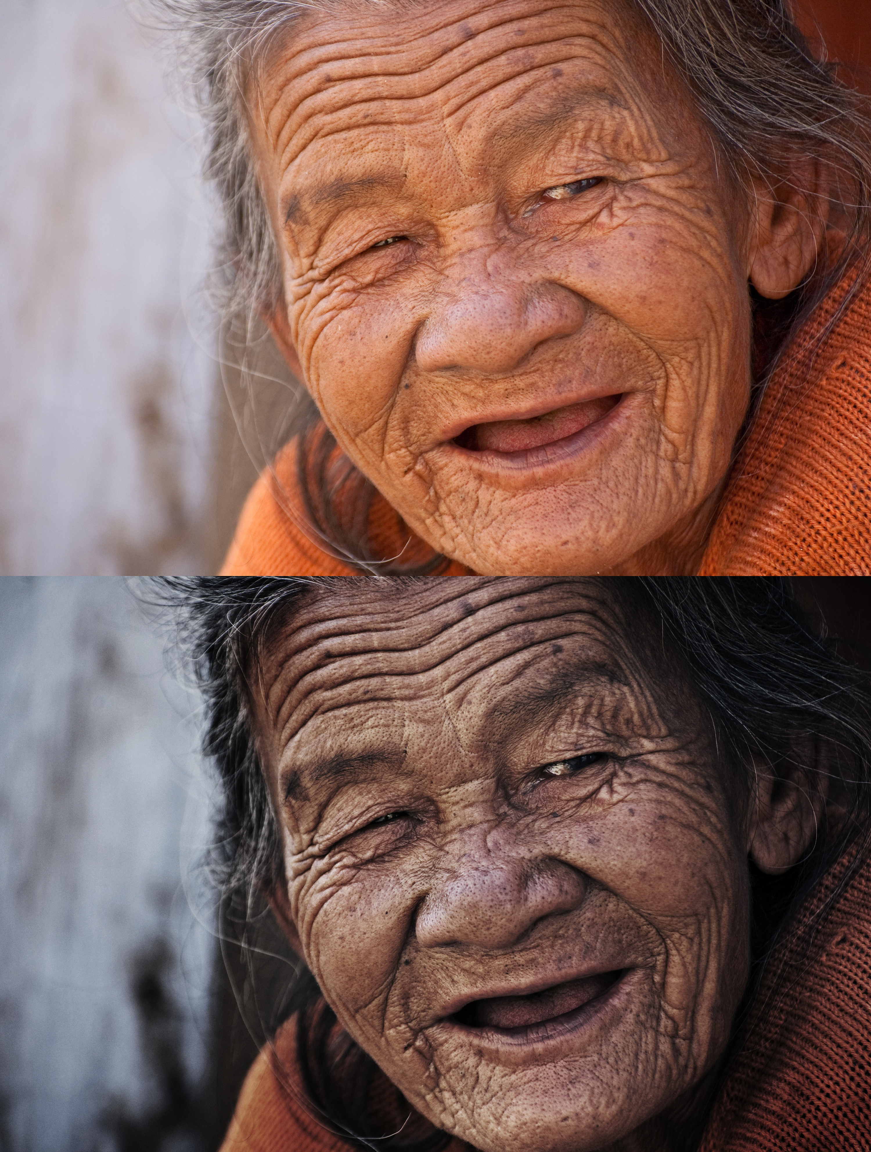 微笑的老年妇女|摄影|修图/后期|瞬间哥哥 - 原创作品 - 站酷 (zcool)