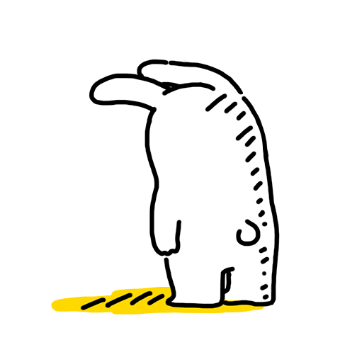 年糕兔要上天微信表情