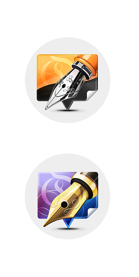 写实钢笔练习(附psd源文件)