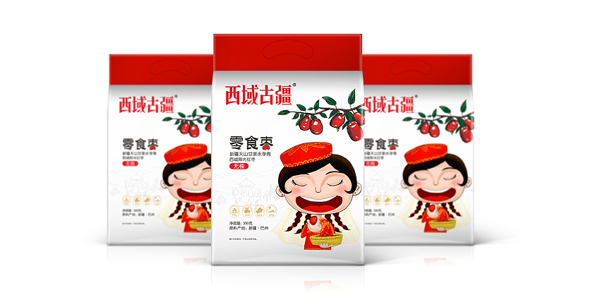 来自西域古疆巴州的红枣（图ZMzE2ODg5NTY=） - 包装 - 站酷设计师方誉森设计原创素材 - 站酷ZCOOL