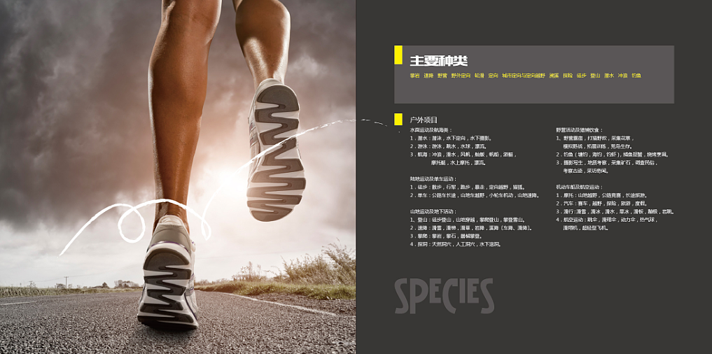 盛途户外公司宣传设计