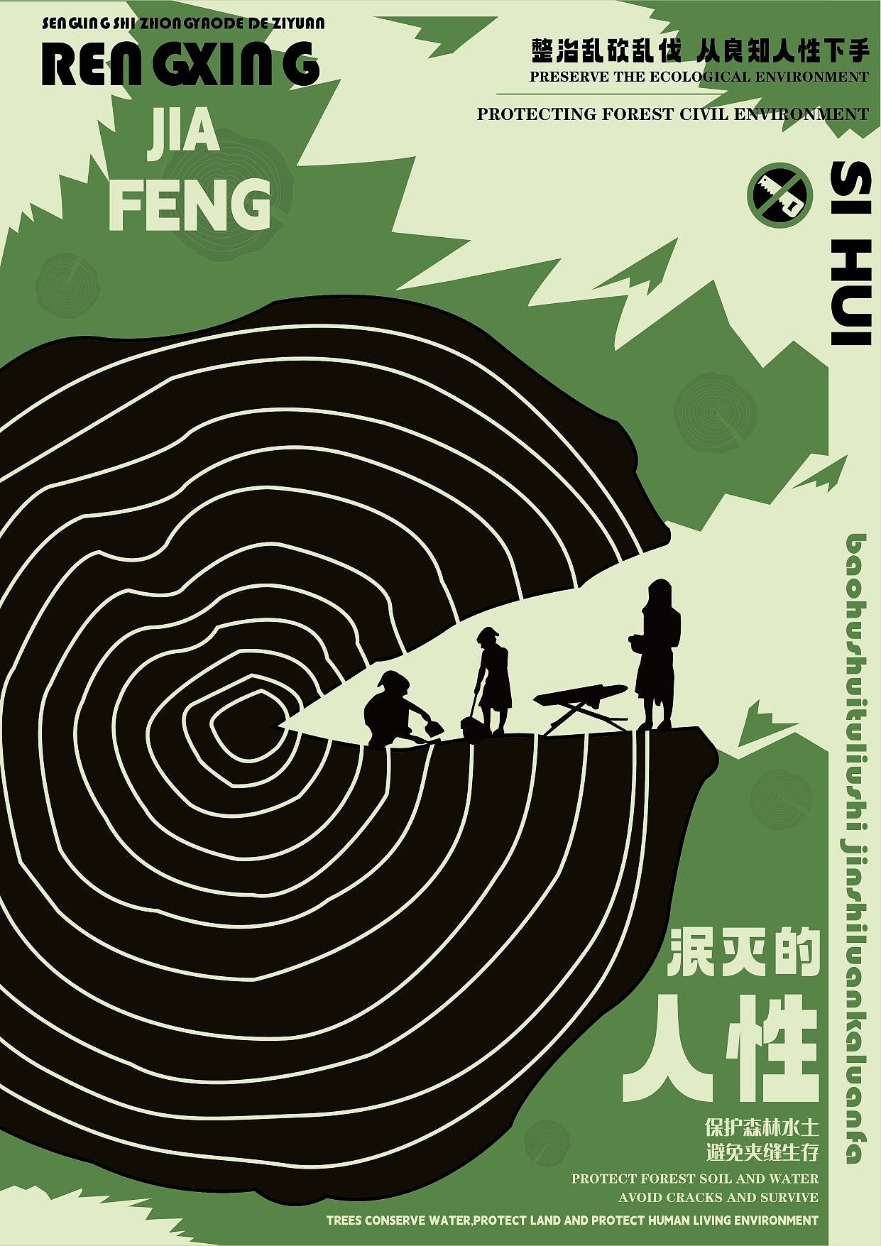 平面招贴,环境保护