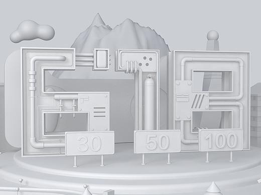 c4d建模（个人主页-ZMzQ0NTU4MDg=） - 建筑/空间 - 站酷设计师sheji师原创素材 - 站酷ZCOOL