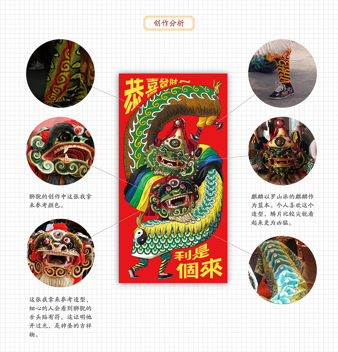 ［麒麟&狮猊］创作（图ZNjg4MjYzMDg=） - 艺术插画 - 站酷设计师HFKYLIN鹤佬麒麟原创素材 - 站酷ZCOOL