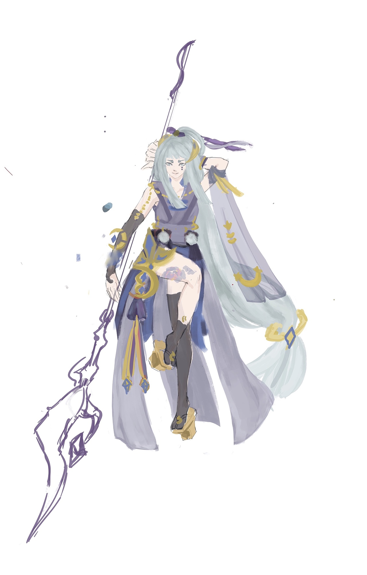 阴阳师皮肤设计泷夜叉姬