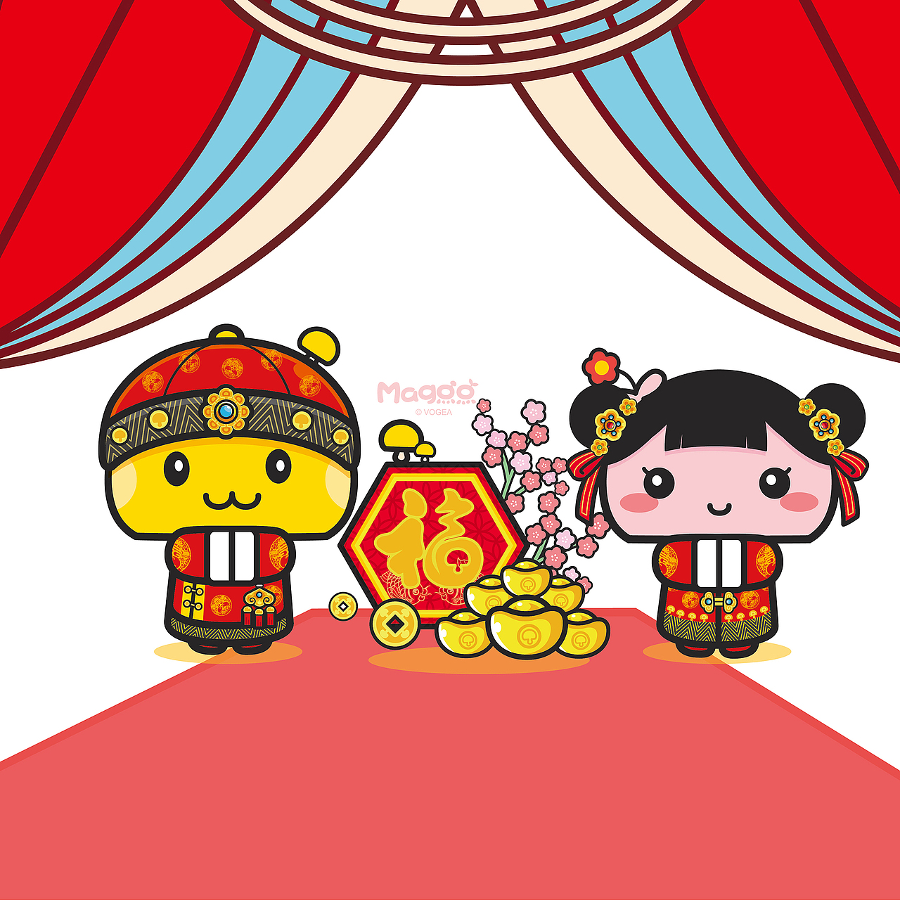 2017最新情侣贺岁壁纸(pc版、iPhone版、iPad版、安卓版)