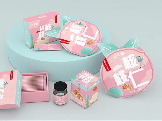 核桃核桃仁核桃酱礼盒、INS风清新干货礼盒、超市礼盒