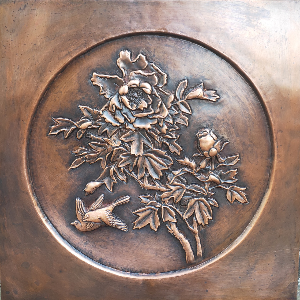 金属工艺～锻铜浮雕 - 原创作品 - 站酷(zcool)