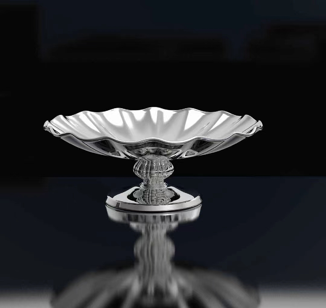 轻奢 果盘 盘子 铜盘 设计 2022