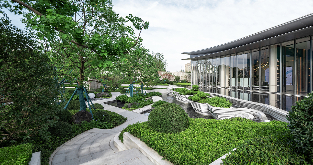 江河会澜 | GTS 蓝颂设计（图ZMzE5NDY3OTMy） - 环境/建筑摄影 - 站酷设计师floateen原创素材 - 站酷ZCOOL