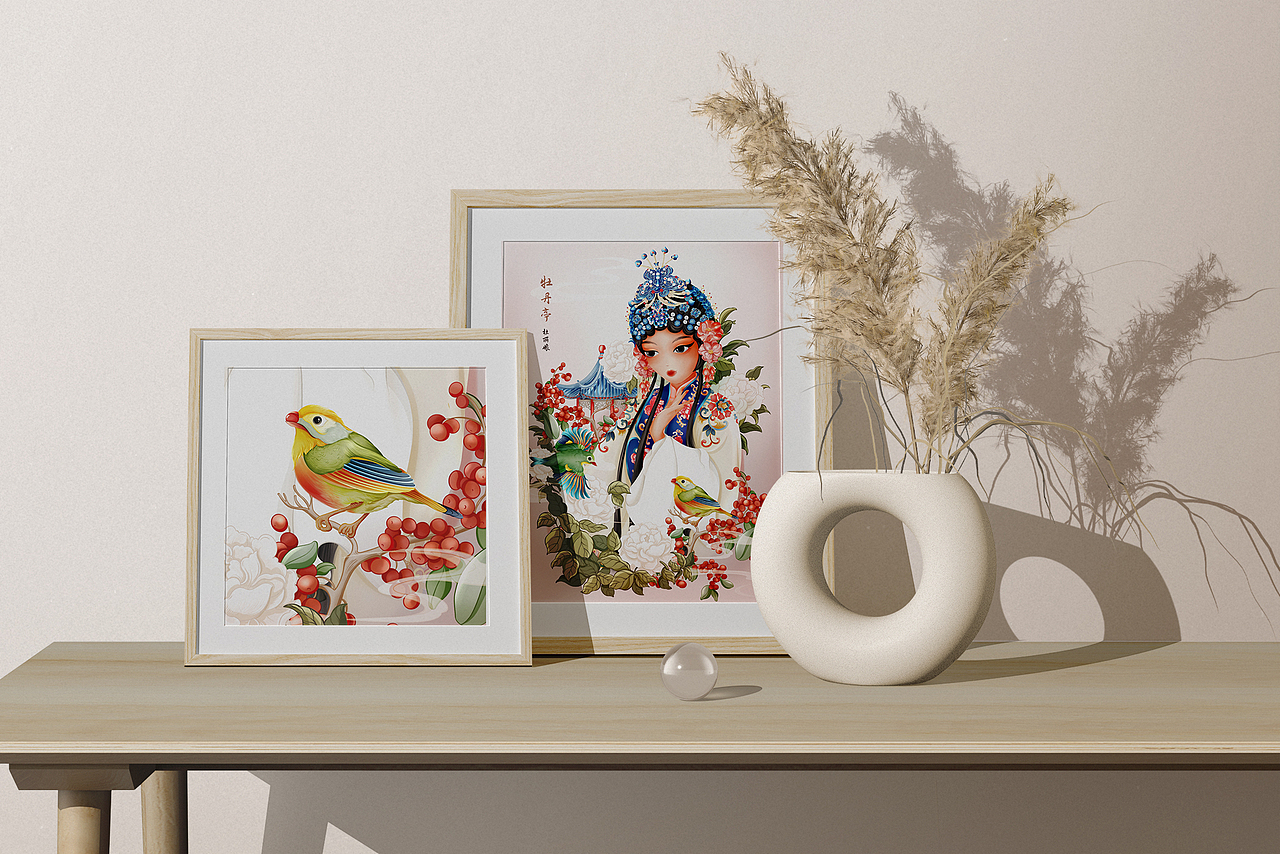 戏曲人物-美人儿