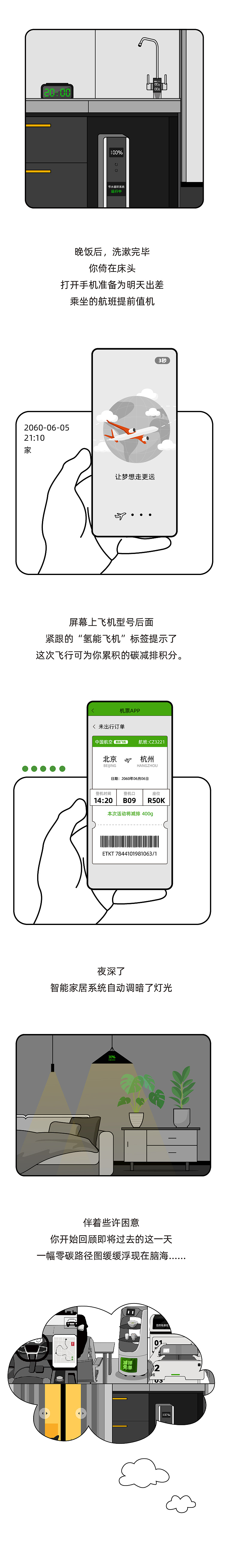 零碳的一天（图ZMzQ0MjI1NTk2） - 短篇/格漫 - 站酷设计师叫我小欢子原创素材 - 站酷ZCOOL