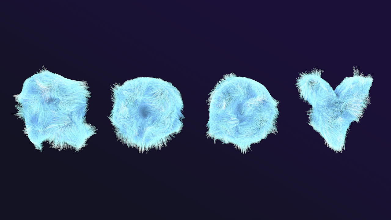 毛发动画制作练习