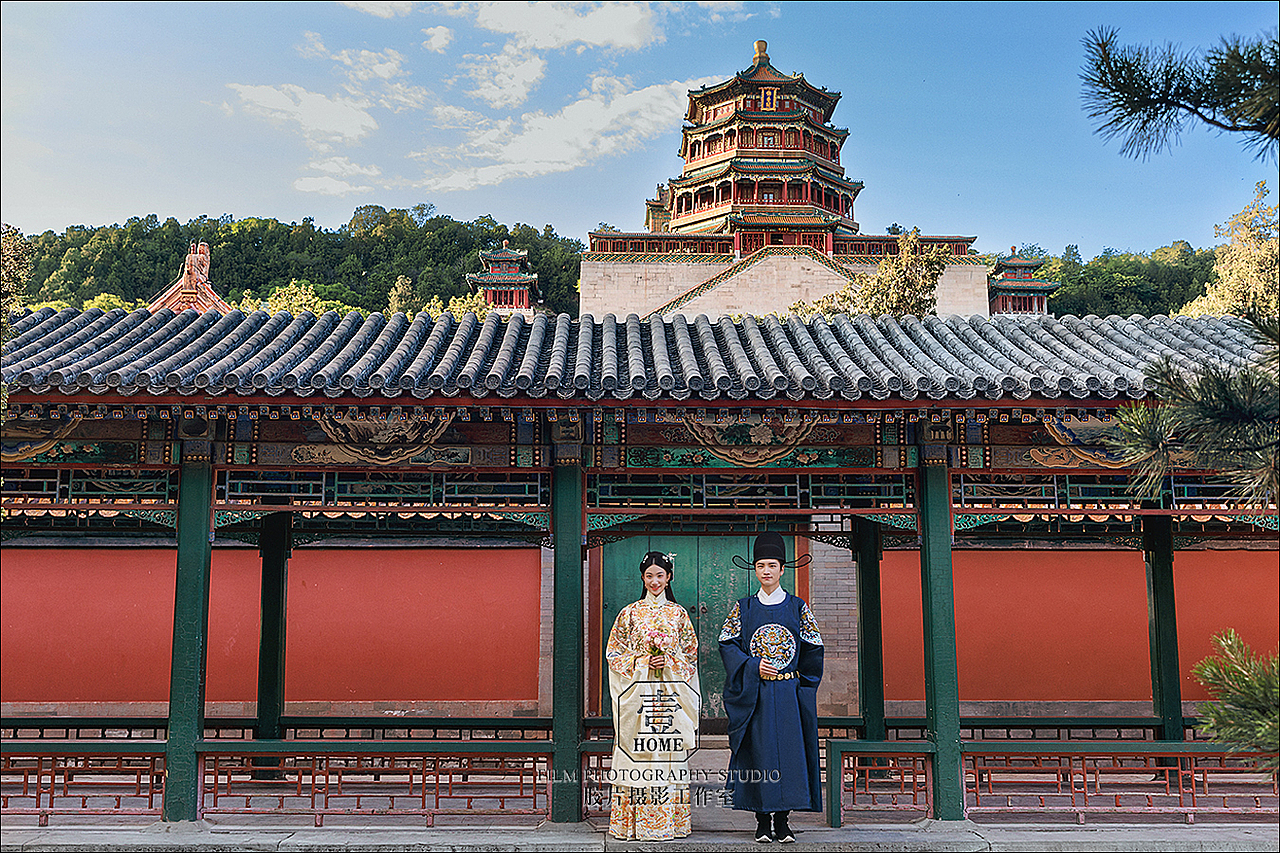 北京婚纱照，颐和园婚纱照，故宫婚纱照（图ZMzQ0MzI1MDk2） - 人像摄影 - 站酷设计师壹HOME摄影工作室原创素材 - 站酷ZCOOL