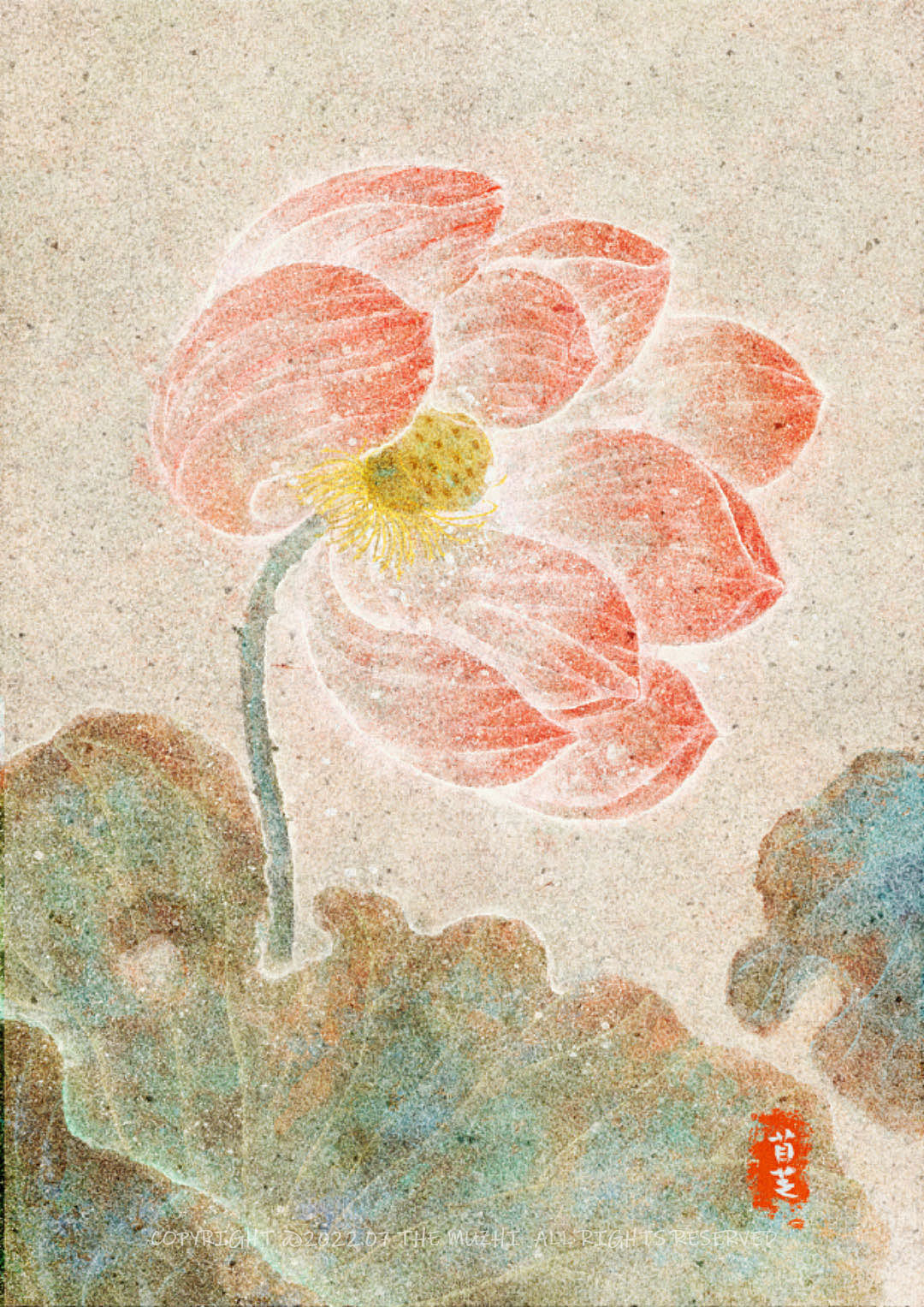 【procreate仿岩彩】花卉作品集（图ZMzUyNTQ1NzA0） - 创作习作 - 站酷设计师画画的苜芝原创素材 - 站酷ZCOOL