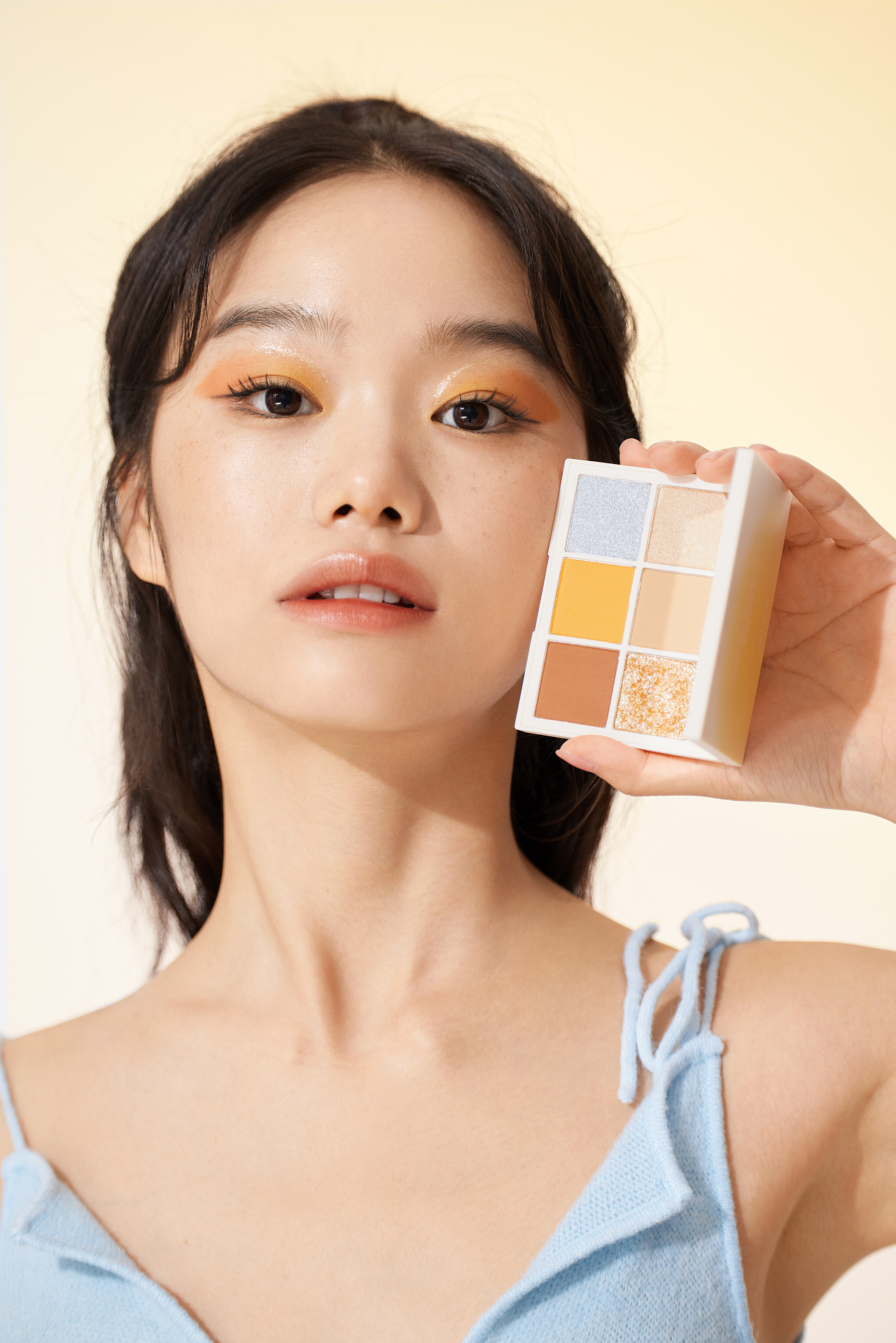 奶黄盘 奶壳盘眼影（图ZMzUwOTQ0MzEy） - 人像摄影 - 站酷设计师他是33原创素材 - 站酷ZCOOL